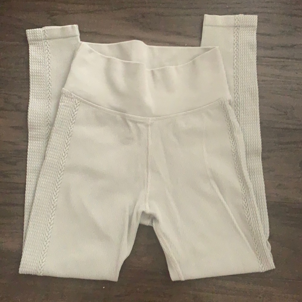 Aerie seamless cable high waisted leggings
